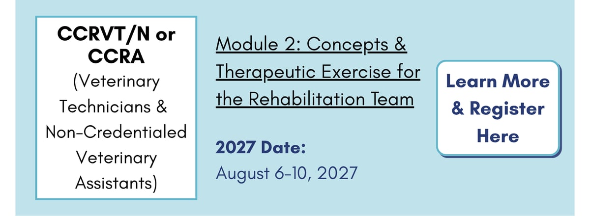 CCRVT/N or CCRA: Concepts & Therapeutic Exercise for the Rehab Team. Learn more and register.